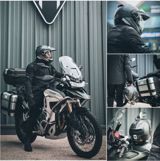 Venez découvrir les casques TRIUMPH en collaboration avec Arai